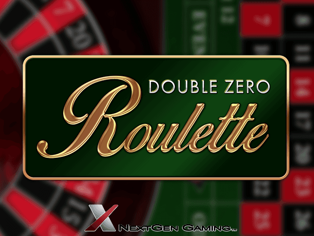 double zero roulette whee